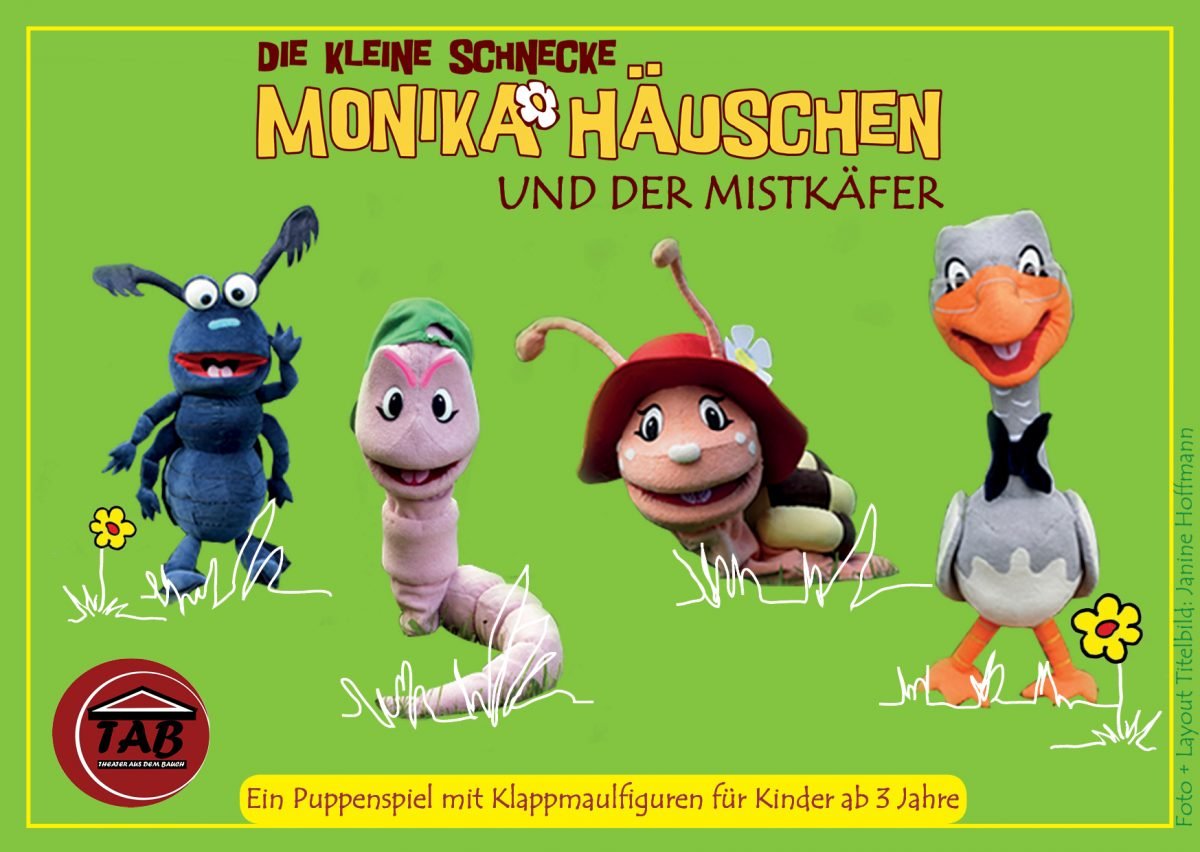 "Kleine Schnecke Monika Häuschen und der Mistkäfer"