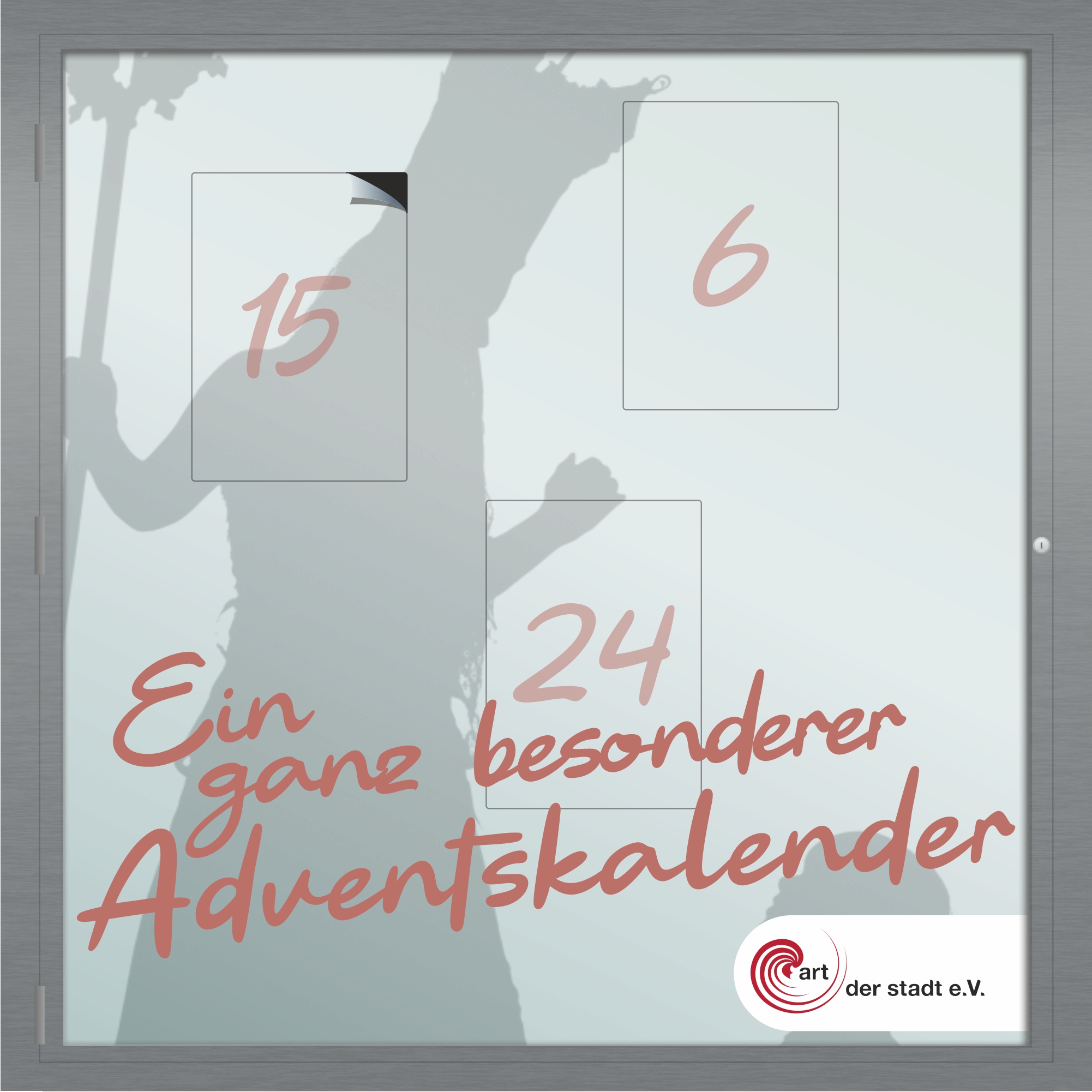 Schaukasten-Adventskalender